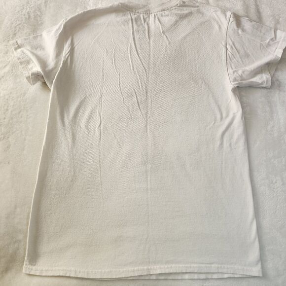 Threadless Off White Tshirt With Science Nuclear Bomb Graphic Size Medium - Picture 5 of 5